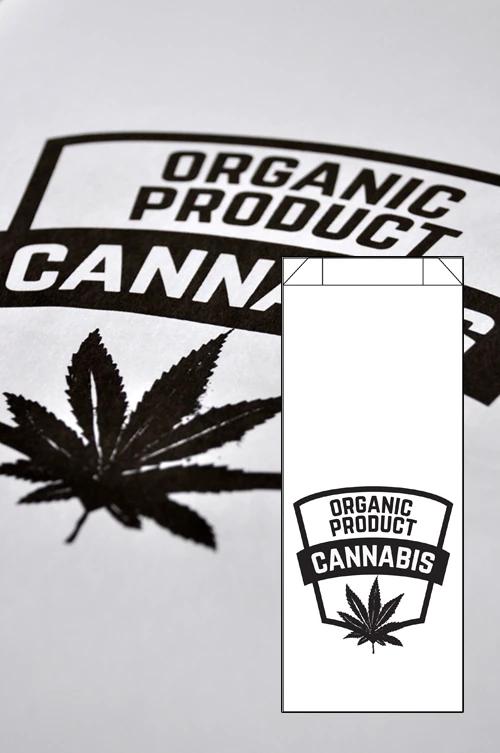 Dispensary Bag Design #10, paper bag, SKU DS-10