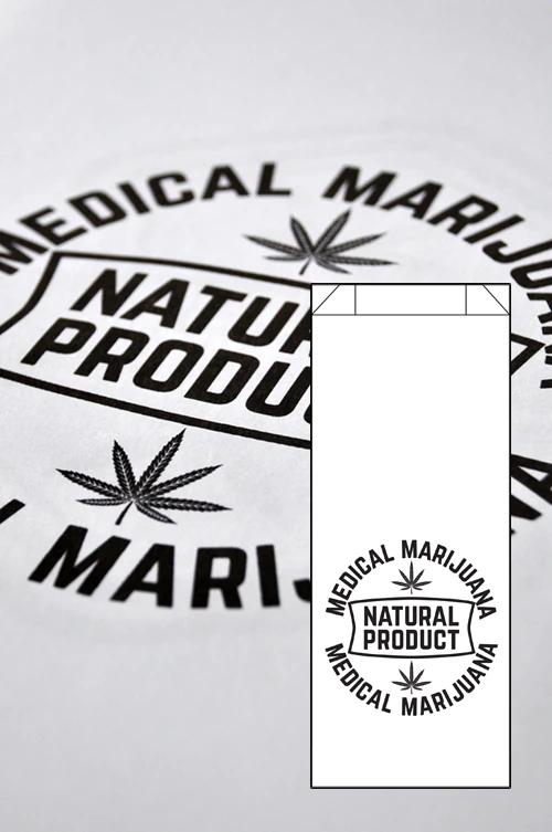 Dispensary Bag Design #11, paper bag, SKU DS-11