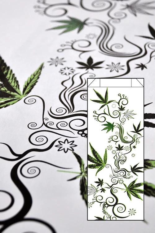 Dispensary Bag Design #13, paper bag, SKU DS-13