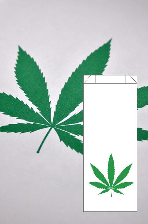 Dispensary Bag Design #22, paper bag, SKU DS-22