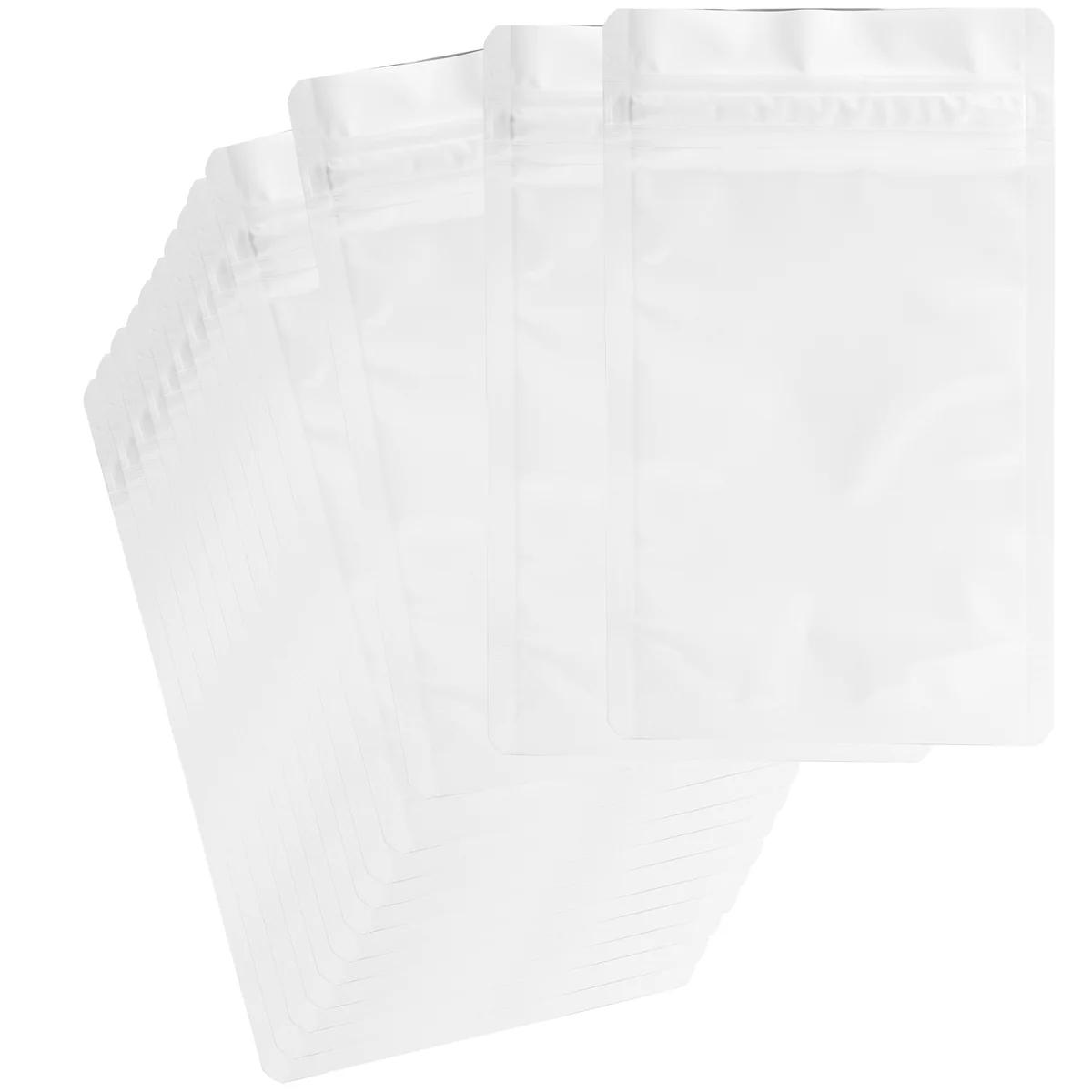 1/4 oz CR Exit Bag Gloss White Opaque, cr exit gloss white opaque mylar bag