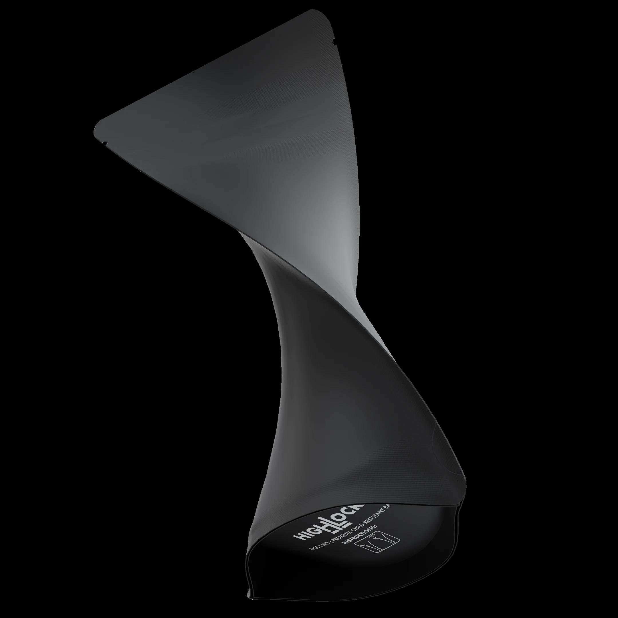 1/4 oz CR Exit Bag Matte Black, cr exit matte black mylar bag