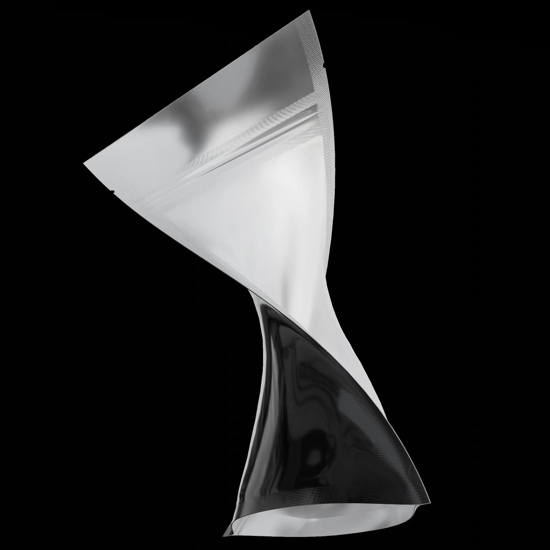 1/4 oz Gloss Black/Clear, gloss black/clear mylar bag