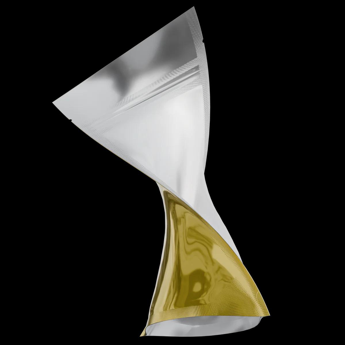 1/4 oz Gloss Gold/Clear, gloss gold/clear mylar bag