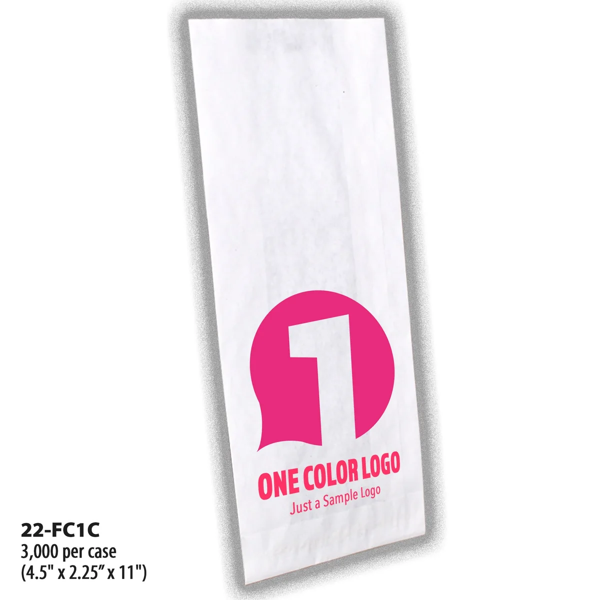 Full-Custom, 1-Color Bags, paper bag