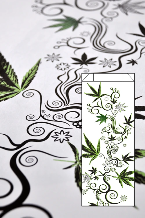 Dispensary Bag Design #13, paper bag